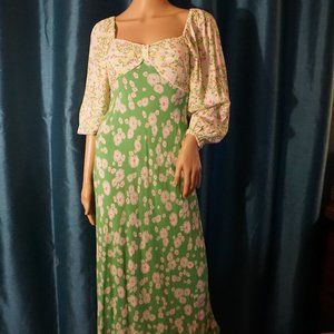 RIXO X TARGET Daisy Long Sleeve Swing Dress